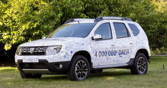 Dacia cu numarul 4 milioane