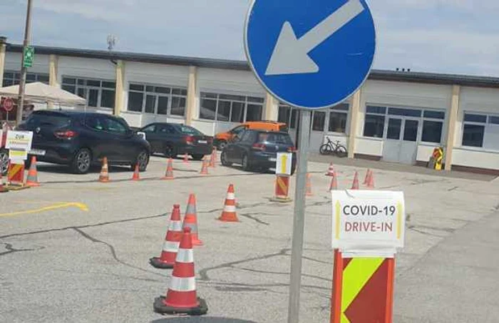 covid drive in austria linz 01