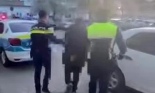 barbat agresiv retinut in craiova captura video jpg