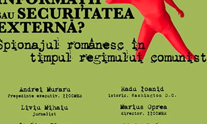 „Serviciu de informaţii sau Securitate externă? Spionajul românesc în timpul regimului comunist” jpeg