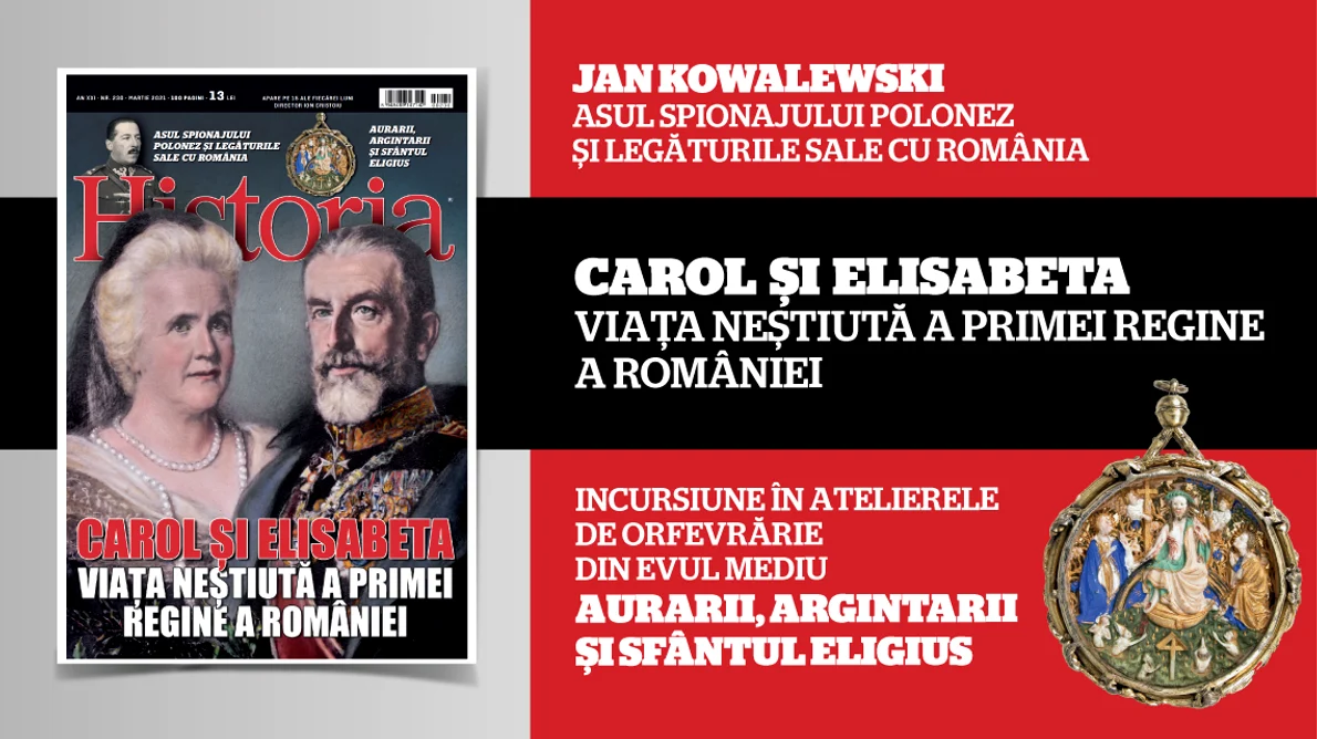 A apărut ediția de martie a revistei Historia | SUMAR png