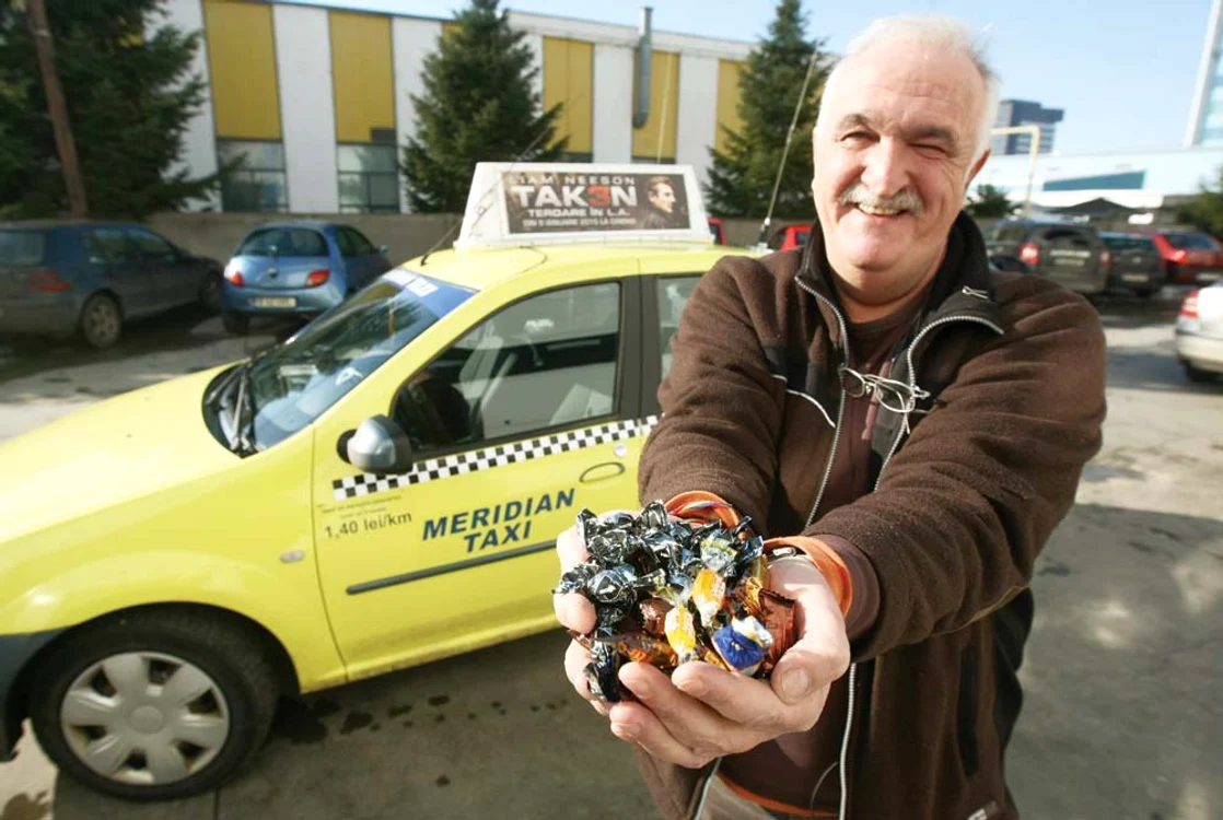 Dacă aveţi norocul să călătoriţi cu domnul Roman, vă veţi schimba, definitiv, părerea despre taximetriştiFoto: Dorin Constanda