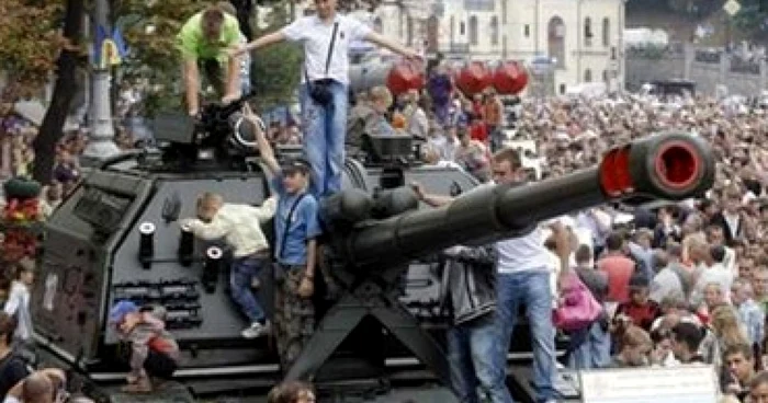 Ucraina sărbătoreşte azi Ziua Independenţei