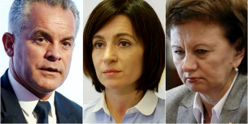 Maia Sandu Vlad Plahotniuc si Zinaida Greceanii 