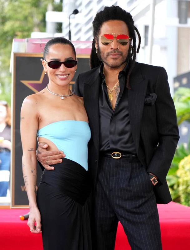 Zoe Kravitz și Lenny Kravitz, Profimedia