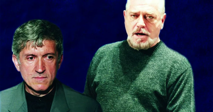Mircea Diaconu şi Alexandru Repan, protagoniştii spectacolului FOTO: Adevărul.ro