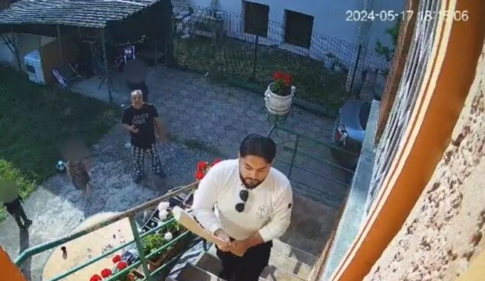 Bărbatul filmat când distrugea bunurile unui vecin, din Timişoara, a fost reținut VIDEO