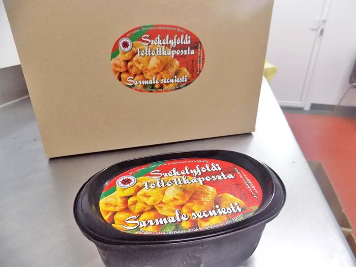 Caserolele cu produsul congelat, gata de livrare