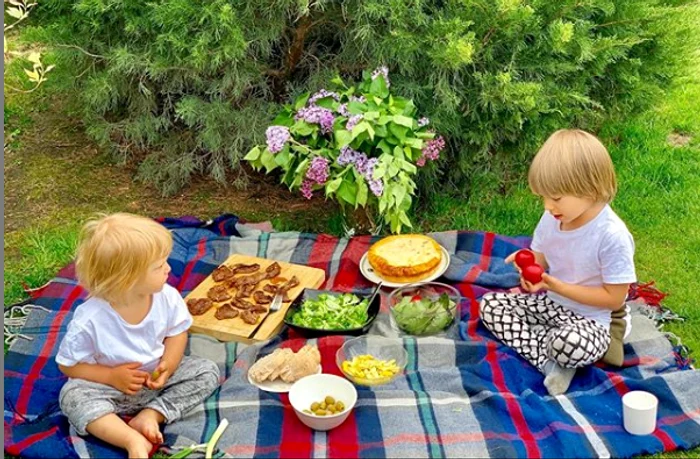 Andrei și Alexandru, în prima zi de Paște