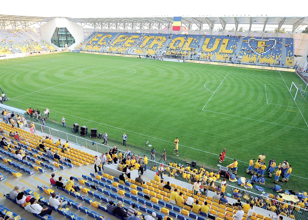 
    Clubul din Ploieşti îşi dispută  meciurile de acasă pe un  stadion nou, construit  din banii Primăriei  