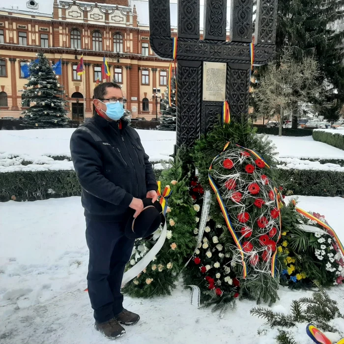 Revoluţionarul braşovean Gigi Neghină FOTO Ioan Buciumar