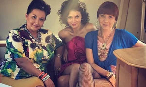 Fetele din ”Las Fierbinți” se înțeleg bine și în viața reală: Ecaterina Ladin, Anca Dumitra și MIrela Oprișor png