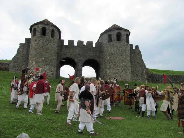 La Porolissum are loc, anual, un festival de reconstituiri istorice FOTO Adevărul