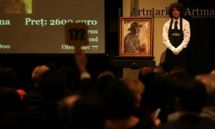 Lucrarea „După baie“, estimată până la 200 000 de euro, la licitaţie miercuri la Artmark jpeg