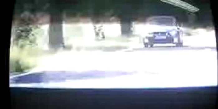 VIDEO Şmecher cu BMW urmărit de Poliţie cu 215 km/h pe şoseaua către graniţa cu Ungaria