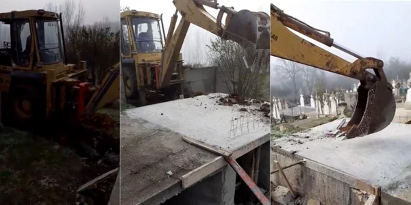 preotul care darama cavoul construit ilegal