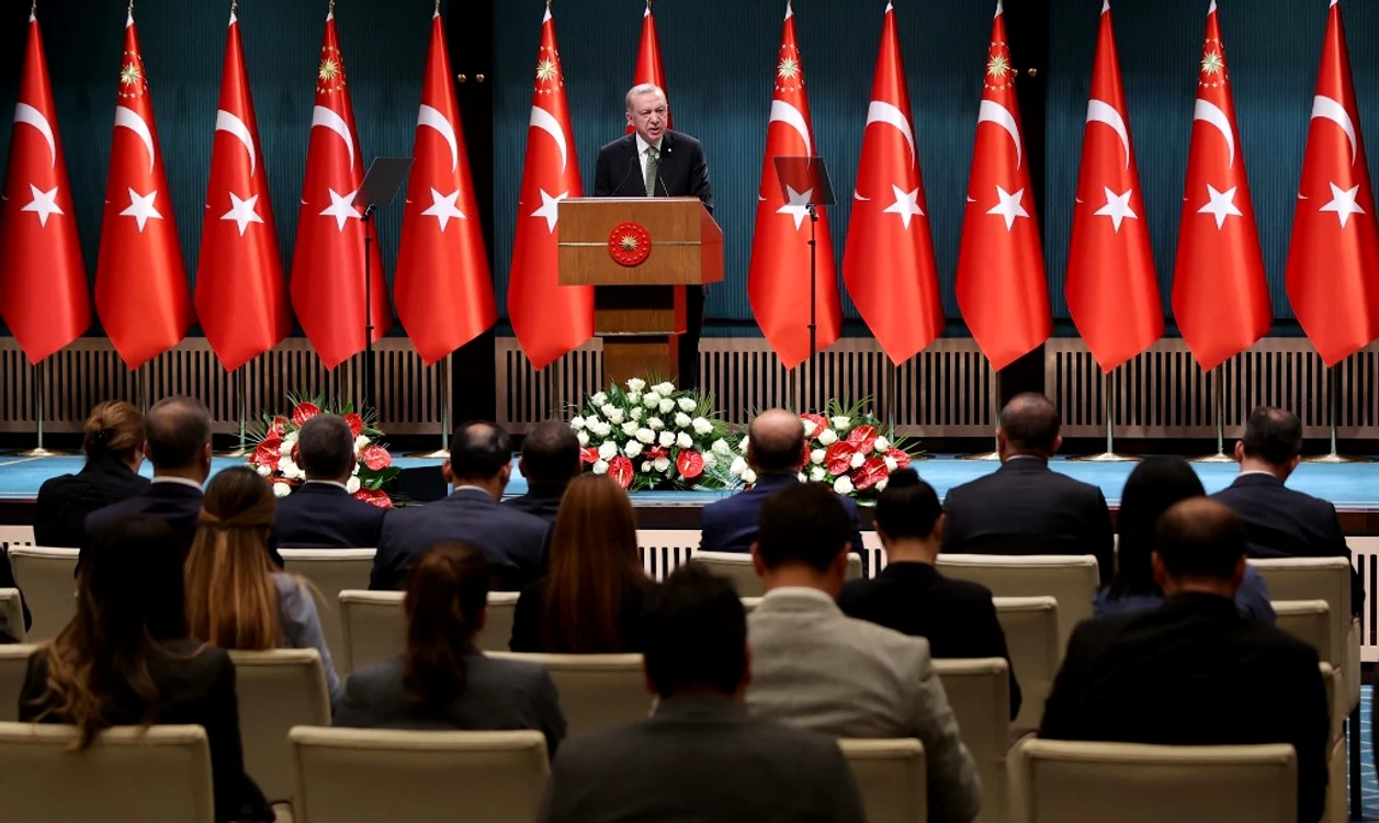 Erdogan, conferință de presă FOTO AFP