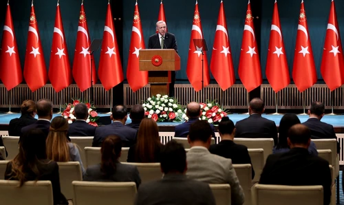 Erdogan, conferință de presă FOTO AFP