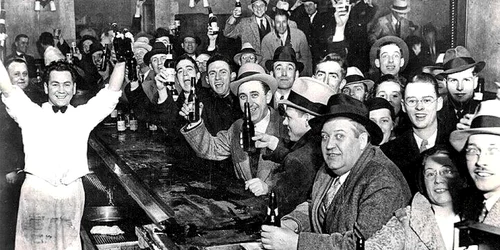 Noaptea când s-a terminat prohibiţia ( 5 decembrie 1933).