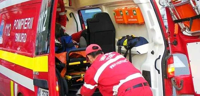 Răniţii au fost transportaţi la spital FOTO Arhivă