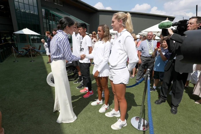 meghan markle si kate middleton la wimbledon 2018 foto getty images