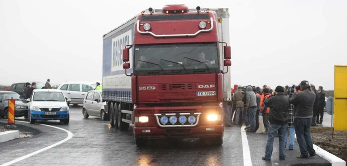 Camionul polonez "sigur merge spre Bulgaria"