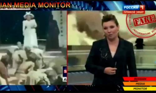 Propaganda rusă, jignire maximă la adresa reginei Elisabeta a II-a! FOTO captură video