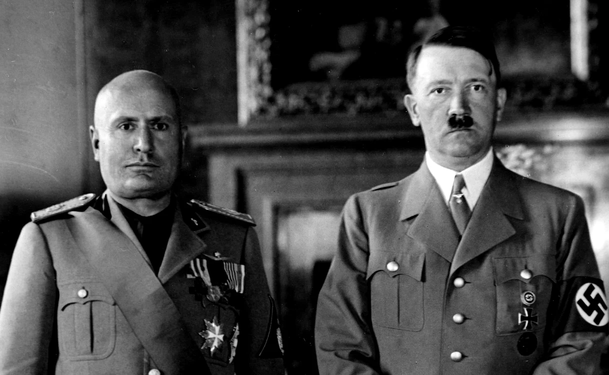 Benito Mussolini și Adolf Hitler