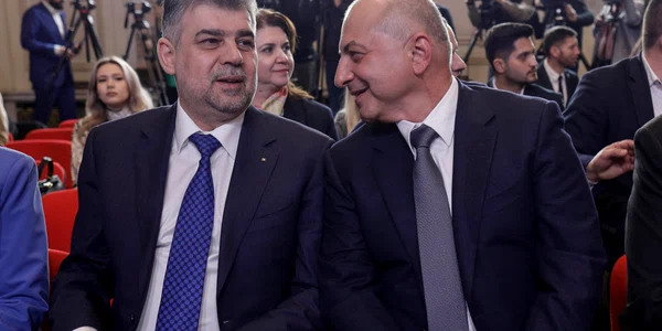 Conferința de presă comună a liderilor PSD și PNL alături de candidatul acestora la PMB, Cătălin Cîrstoiu, în București. FOTO Inquam Photos / Octav Ganea