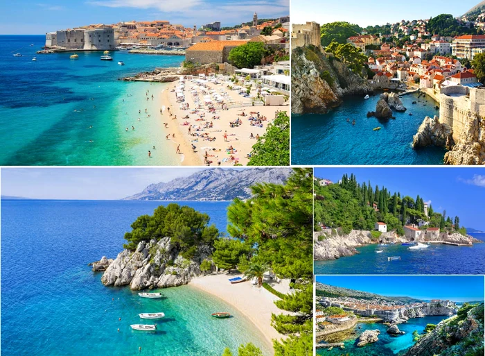 Coasta Dalmată în Croația Colaj DMS