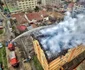 Incendiul a izbucnit la mansarda FOTO ISU TIMIS