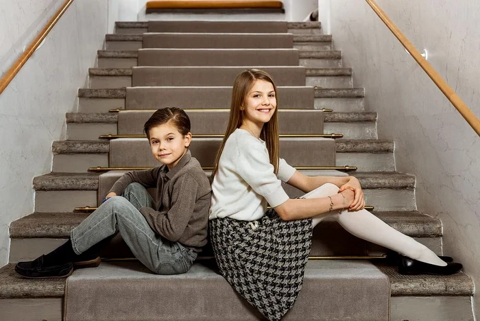 Prințul Oscar și Prințesa Estelle jpg