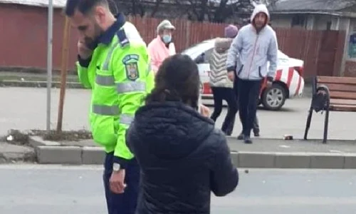 politist accident fetita jpg