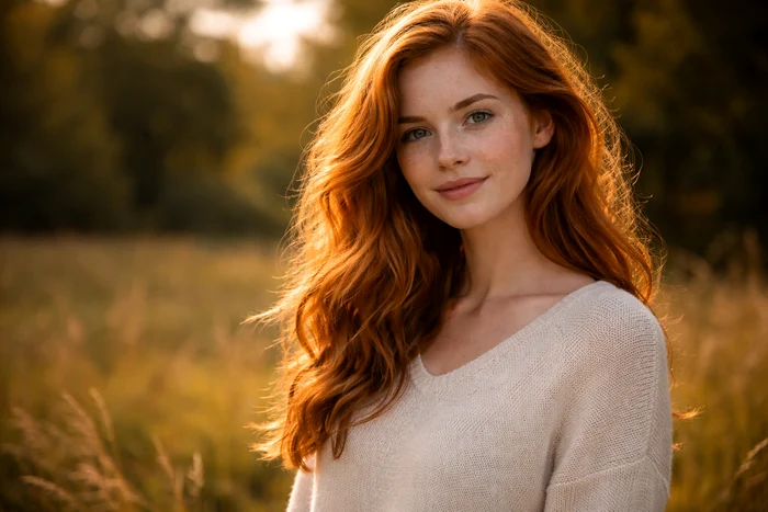 Părul roșcat ar putea oferi un beneficiu surprinzător / foto: generat cu AI