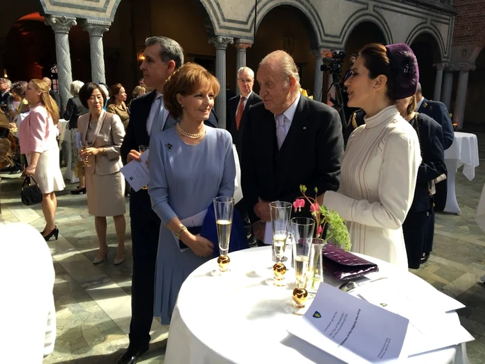 Majestatea Sa Margareta și viitoarea Regină Mary sunt verișoare prin alianță. FOTO: Casa Majestății