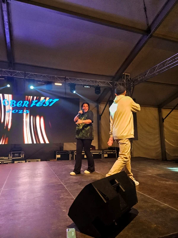 Dana Marijuana a cântat la Oktoberfest Sursa Facebook  