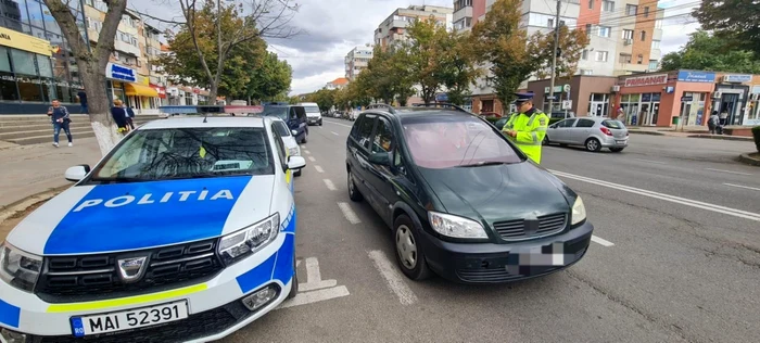 Razie la Slobozia FOTO IPJ Ialomiţa