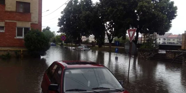 Inundatie Lugoj FOTO Cetateanul