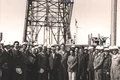 Ceausescu pe platforma in Marea Neagra jpg