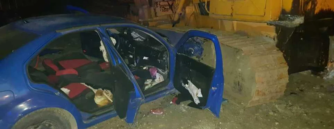 Accident pe şoseaua de centură de sud a Râmnicului cu cinci victime dintre care un bebeluş de 9 luni şi un copil de 13 ani Foto Adevărul 