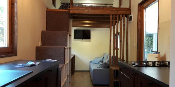 Căsuţe pe roţi fabricate în secuime de Eco Tiny House FOTO Ş.Both