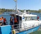 Pasagerii navei eșuate pe Dunăre au fost evacuați FOTO Facebook / Poliția Bulgară