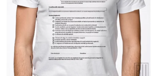 tricou declaratie foto ruvix.ro