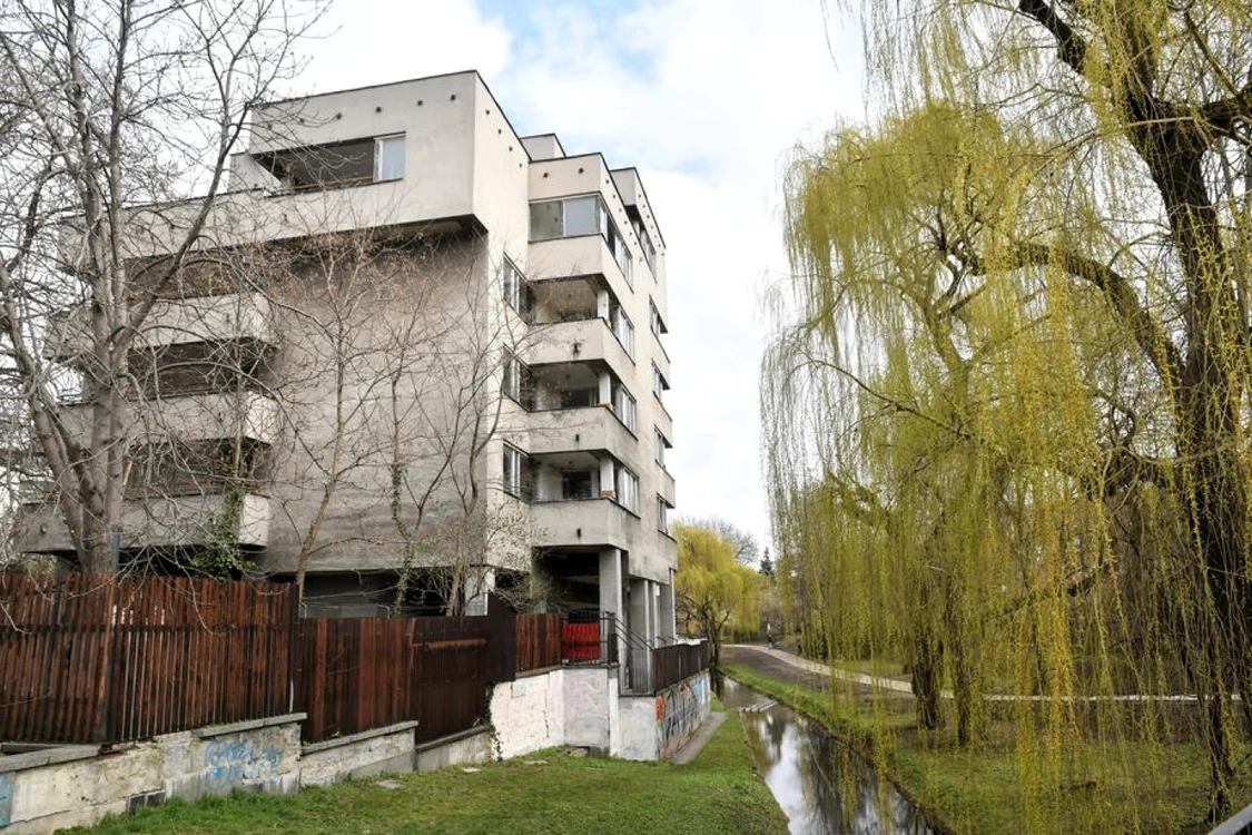 Clădirea din centrul scandalului Foto EPA EFE