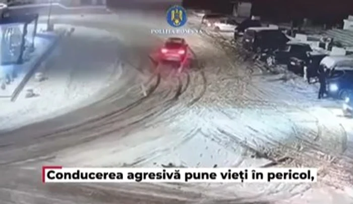 Drifturi în trafic FOTO: captură video