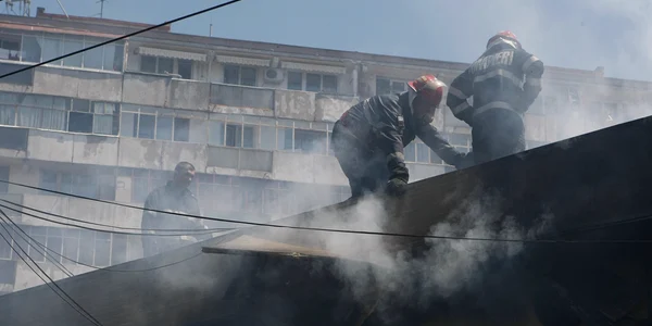 Pompierii au intervenit de urgenţă 