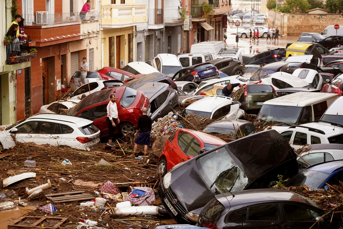 Inundații catastrofale în Spania FOTO: Profimedia