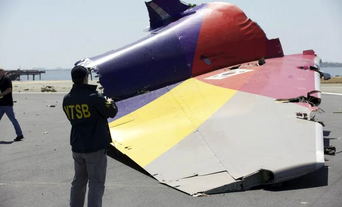 Imagini de la accidentul din San Francisco