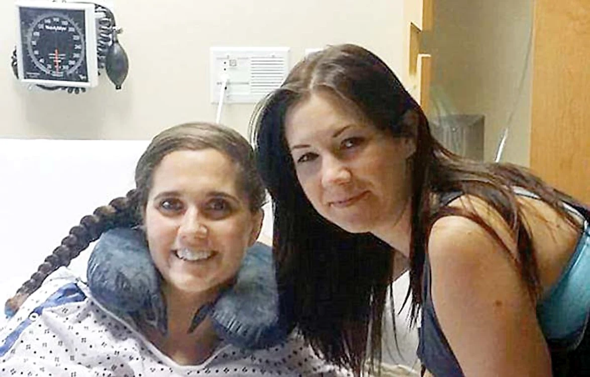 Leah, femeia care l-a salvat, împreună cu mama băiatului