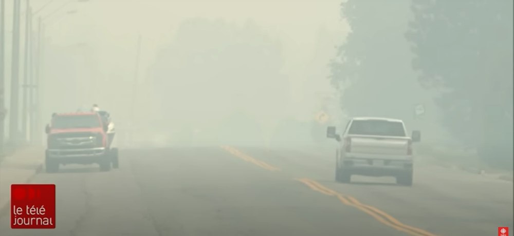 Un oraș din Canada se sufocă sub fum, cu aerul cel mai poluat din lume VIDEO